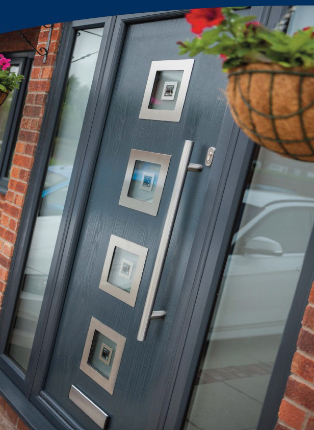 Contemporary composite door